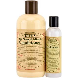Tate's Natural Miracle Conditioner - 18 fl oz med gratis 5 fl oz mini balsam!