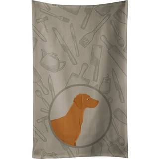 Caroline's Treasures CK2215KTWL Vizsla i køkkenet køkkenhåndklæde