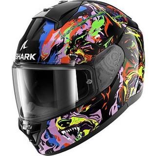 Shark Integralhjelm sort XL