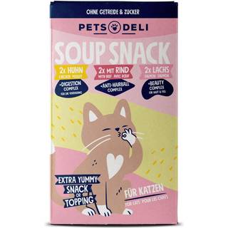 Pets Deli Snack Functional Multipack Beauty, Digest, Anti-Hairball (AG) suppe 274.79 DKK/1 kg