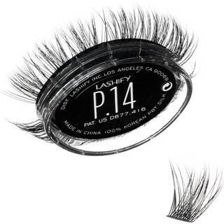 Lashify plushy 14mm sladder vipper i sort let DIY falske vipper til et volumin?st, men alligevel naturligt look