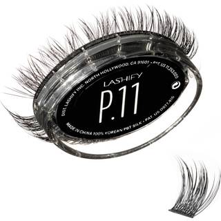 Lashify plushy 11mm sladder vipper i sort let DIY falske vipper til et volumin?st, men alligevel naturligt look