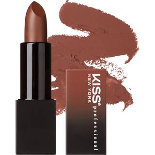 Kiss New York Professional Rich Pigmentered Lipstick Smooth & Creamy Satin Finish Langvarig infunderet med sheasm?r og vitamin E (Latte skum)