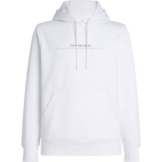 Calvin Klein White Cotton Men Sweater