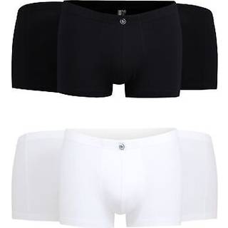 bugatti Herren Pants weiß Baumwolle & Mix unifarben