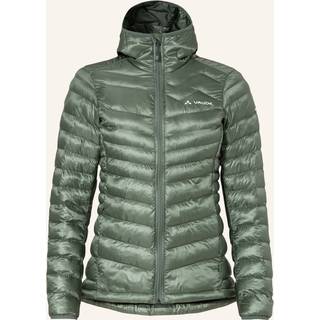 Vaude Women's Batura Hooded Insulation Jacket Syntetisk jakke Damer størrelse 40 farve olivengrøn