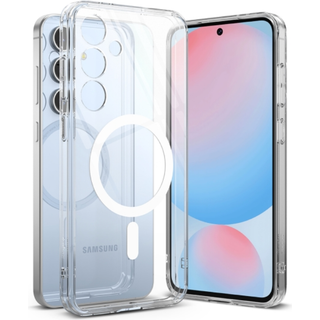 Samsung Galaxy S24 FE Ringke Fusion Magnetic Hybrid Cover - Gennemsigtig