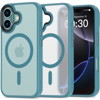 Tech-Protect MagMat MagSafe Cover til iPhone 16 - Blå