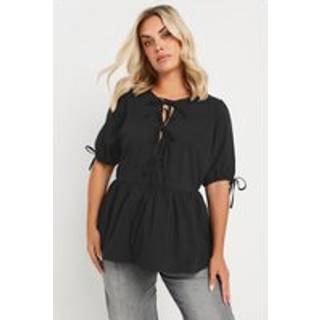 Yours Curve Limited Collection Slips Front Peplum TopEU 50-52 (UK 22-24)