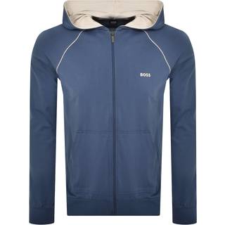 BOSS Mix And Match Full Zip Hoodie Blue
