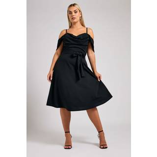 Yours Curve London Cold Shoulder Skater KjoleEU 46 (UK 18)