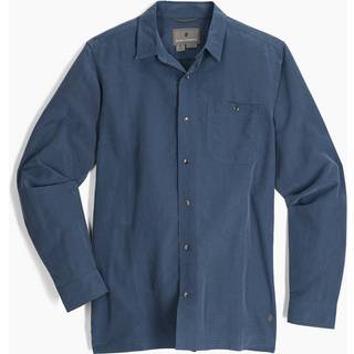 Royal Robbins Mojave Pucker L/S Skjorte Herrer størrelse S farve blå