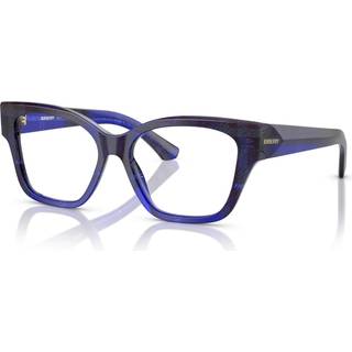 Burberry BE2420 4114 54 Briller Kvinder Blue - Checkered Blue - 54mm