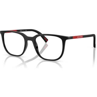 Prada Linea Rossa PS 04RV 1AB1O1 50 Briller Mænd Black - Black - 50mm