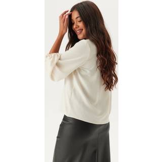 Vmolivia L/S V-NECK TOP WVN V-