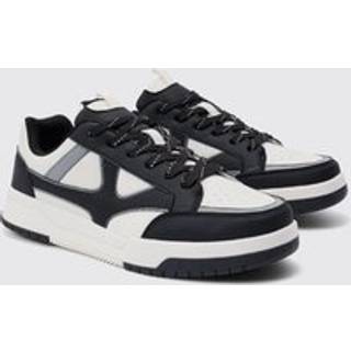 Mens Man Chunky Trainers In Black