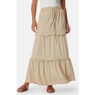 Flounce Maxi Skirt