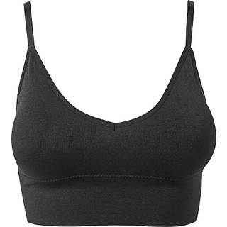 VRS dame BH sømløs str. XL/2XL - sort (På lager i butik)