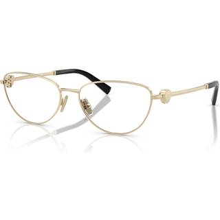 Tiffany Kvinde TF1164B 6021 Optiske stel Stål Guld Transparent Rund Normal