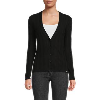 Bruuns Bazaar Women Anemonesbbseyra Knit Cardigan Strik Bbw4283 Black (M)