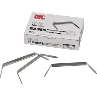 Officemate 378818 Officemate -mappe Fastg?relsesmidler Silver 100/Box (99853)