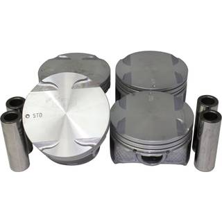 DNJ P4223 Stempels?t standardst?rrelse til 11-14 Mazda 2 1,5L L4 DOHC Naturligt aspireret MZR