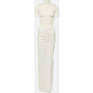 Christopher Esber Fusion ruched maxi dress - white - XL