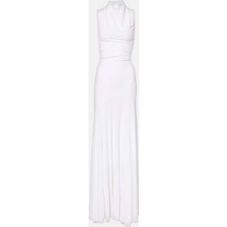 Christopher Esber Maico jersey gown - white - XL