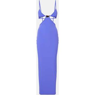 Christopher Esber Cutout maxi dress - purple - M