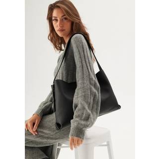 Faux Leather Tote Bag