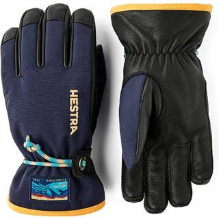 Hestra Kids' Wakayama Jr - 5 Finger Navy, 7