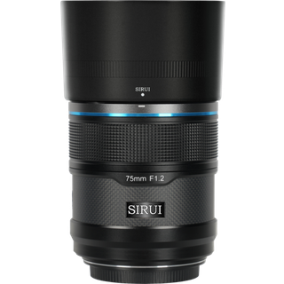 Sirui Sniper 75mm F1.2 APSC Auto-Focus Lens Carbon Sony E-mount black