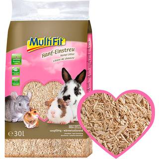 Hampstrøelse i pose 30 l / 3 kg