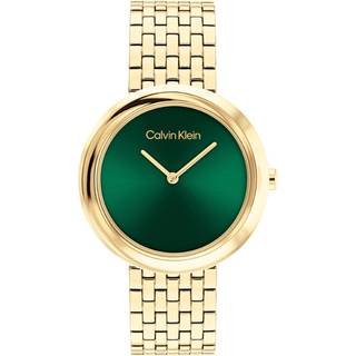 Twisted Bezel Bracelet Watch - Gold - One Size