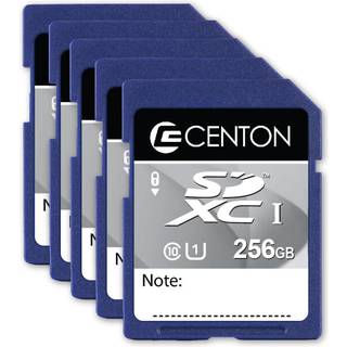 Centon MP SDXC -kort UHS1 256GB 5 Pack