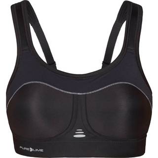 PureLime Compression Bra - Høj Impact Str. 85J til Aktiv Træning og Løb