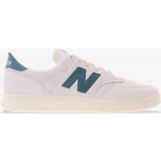 New Balance Unisex T500 i Hvid/Grøn/Brungrå læder, Størrelse 38