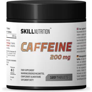 Skill Nutrition - Koffein, 200 mg - 120 tabletter