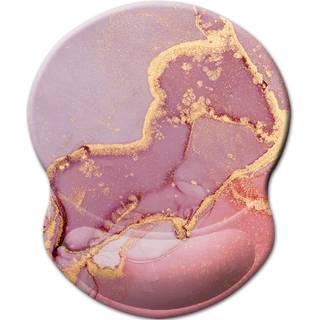 Muspude med h?ndledst?tte Non Slip Mousepad h?ndled hvile til kontor computer b?rbar computer og mac- Holdbar & komfortabel og let ergonomisk sup