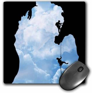 3drose LLC 8 x 8 x 0,25 tommer Muspude Michigan Climbers (MP_19469_1)