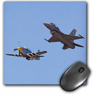 3drose LLC 8 x 8 x 0,25 P-51 Mustang Plan Mouse Pad (MP_80509_1)