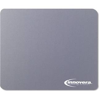Innovera 52449 Natural Rubber Mouse Pad Gray