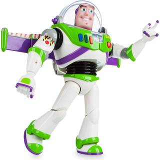 Disney Store Official Buzz Lightyear Interactive Talking Action Figur fra Toy Story indeholder 10+ engelske s?tninger interagerer med andre figur