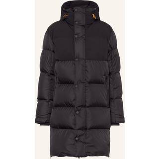 FIRE + ICE Herren Daunenmantel schwarz unifarben