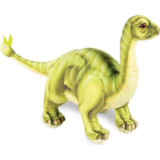 Real Planet 18 """" Fyldt dinosaur -plys - Dinosaur Fyldte dyr Dino Plushie Baby Fyld dinosaur Little Boy Dinosaur Toys (Green Shunosaurus 18 """")