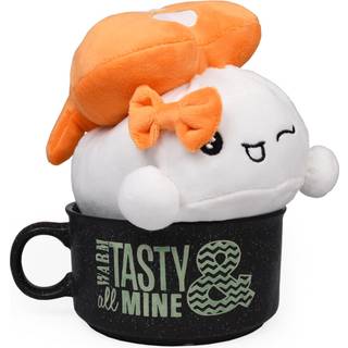 Mango damp bl?d udstoppet s?d kawaii sushi plys/udstoppet dyr/pude/leget?j (stor - 10 tommer rejer)