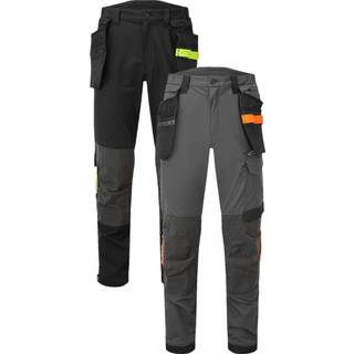 EV4 Stretch bukser med hængelommer - Molegrå (Størrelse: 34)