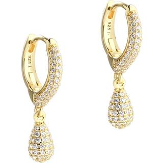 PAVÉ HOOP | GOLDEN