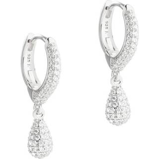 PAVÉ HOOP | SILVER