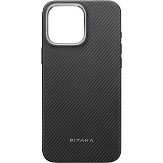 Pitaka Military-Grade beskyttende etui (iPhone 16 Pro) - Sort/grå twill
